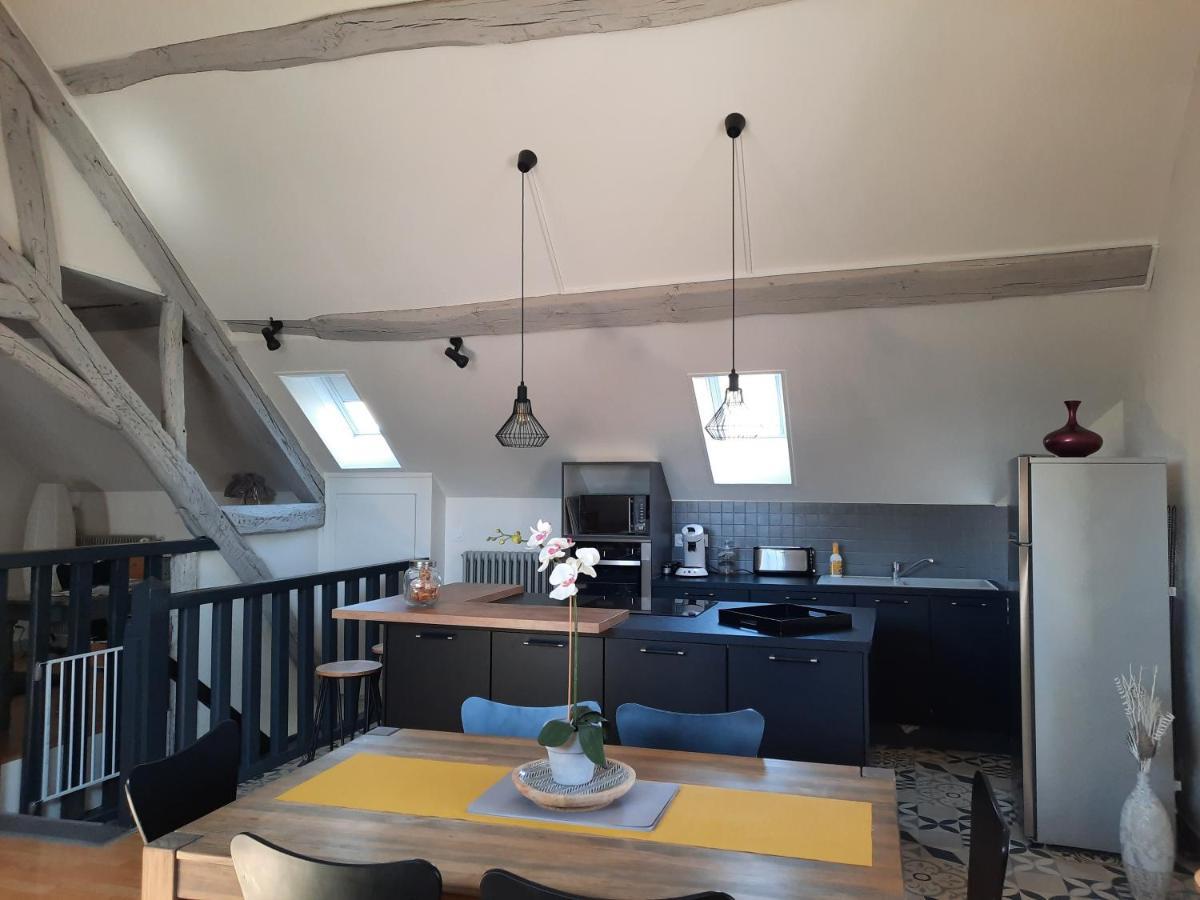 Grand Appartement Tout Confort Proche De Chambord Saint-Claude-de-Diray Bagian luar foto