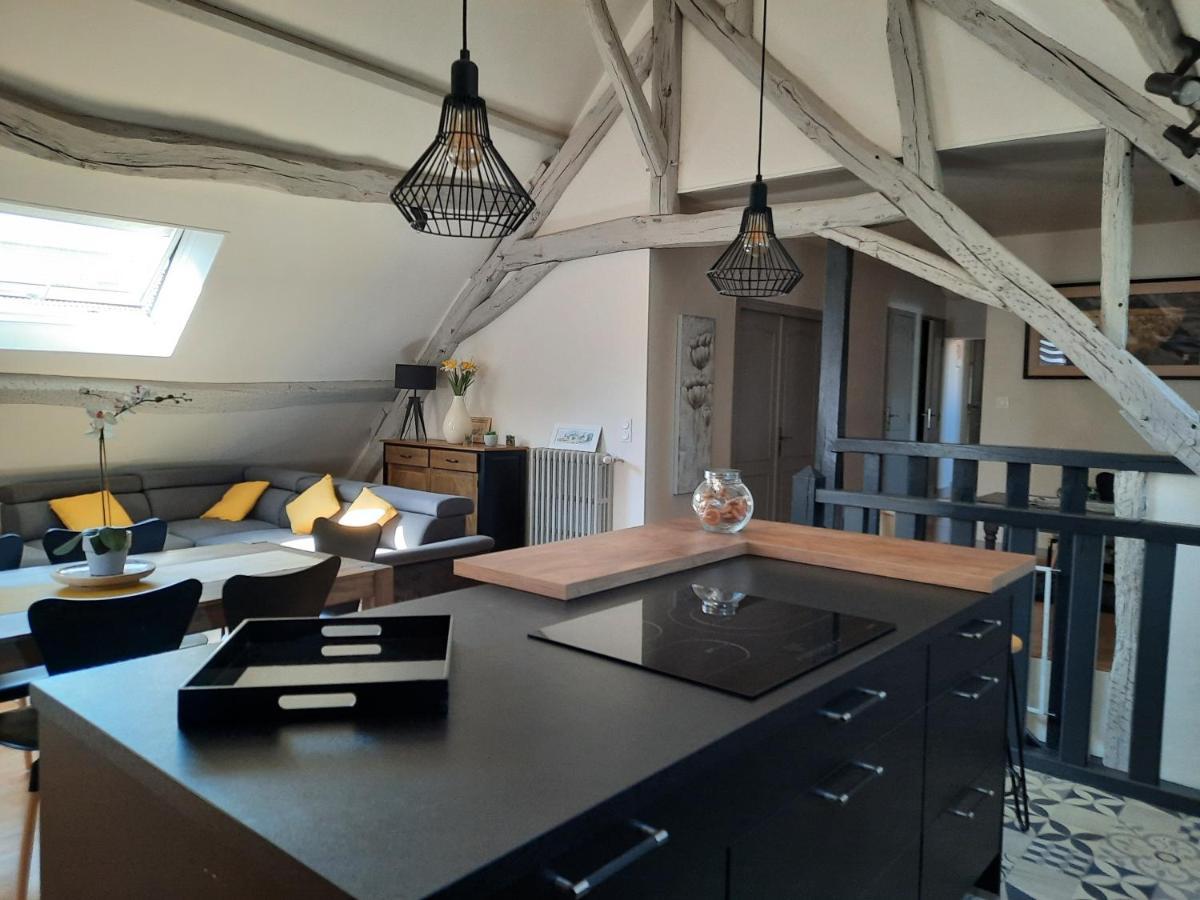 Grand Appartement Tout Confort Proche De Chambord Saint-Claude-de-Diray Bagian luar foto