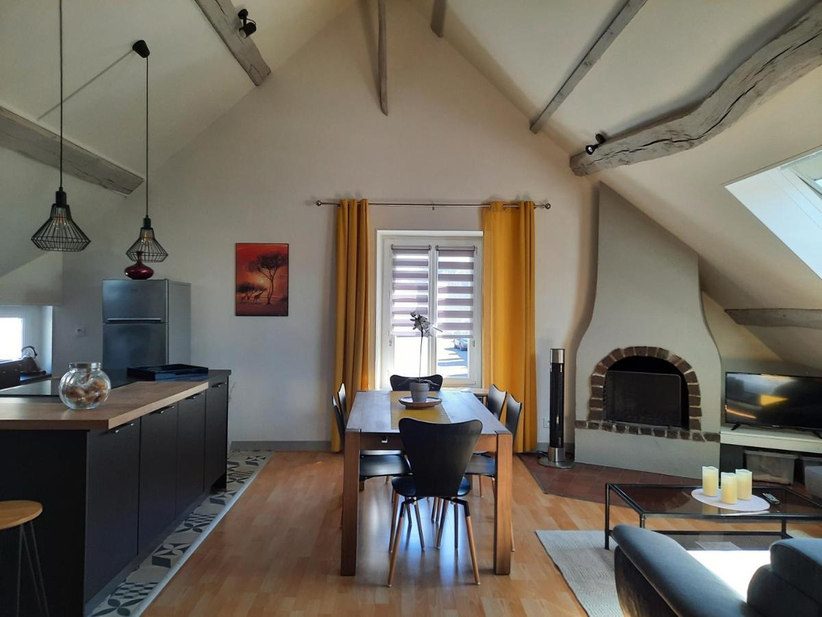 Grand Appartement Tout Confort Proche De Chambord Saint-Claude-de-Diray Bagian luar foto