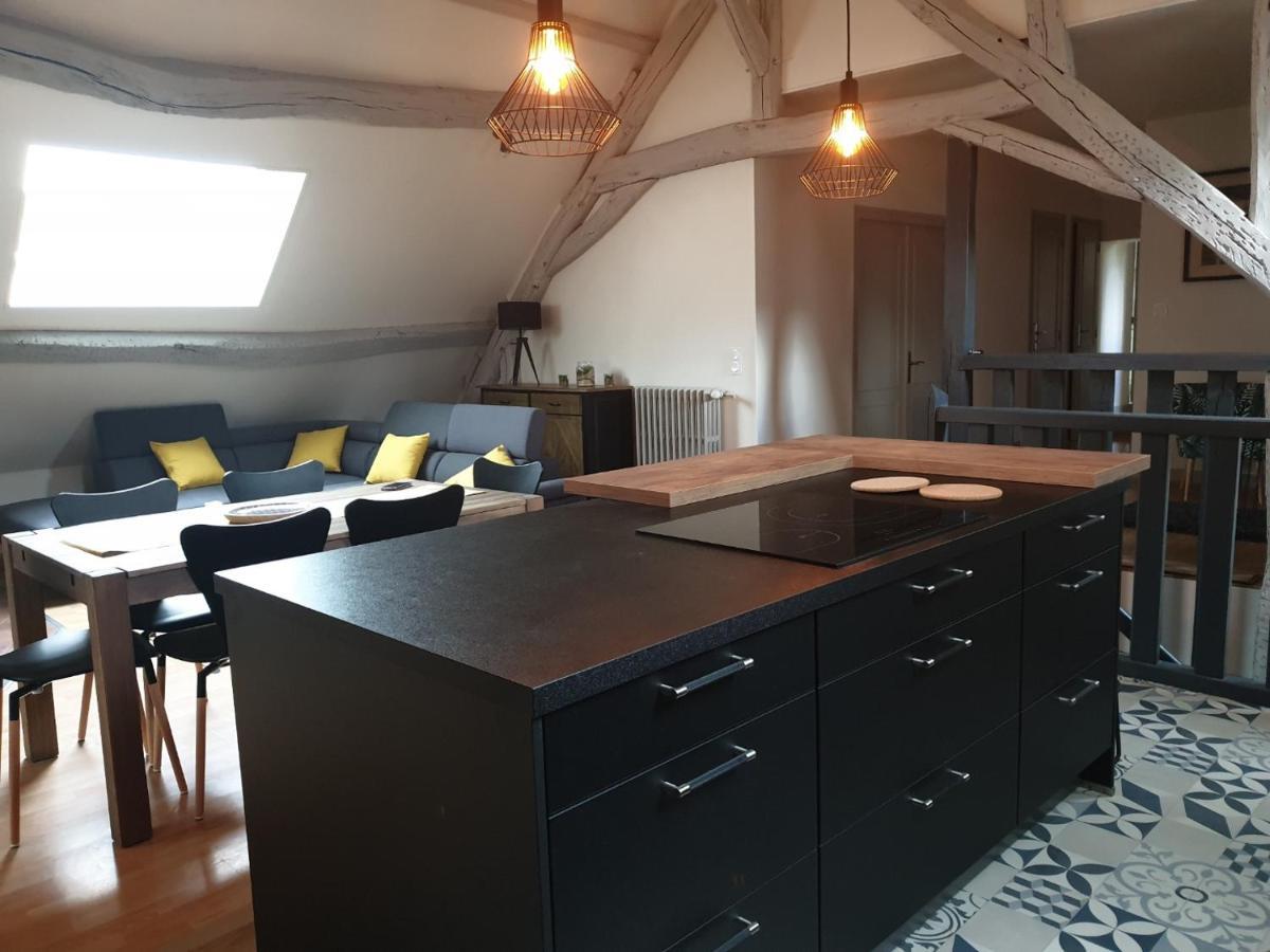 Grand Appartement Tout Confort Proche De Chambord Saint-Claude-de-Diray Bagian luar foto